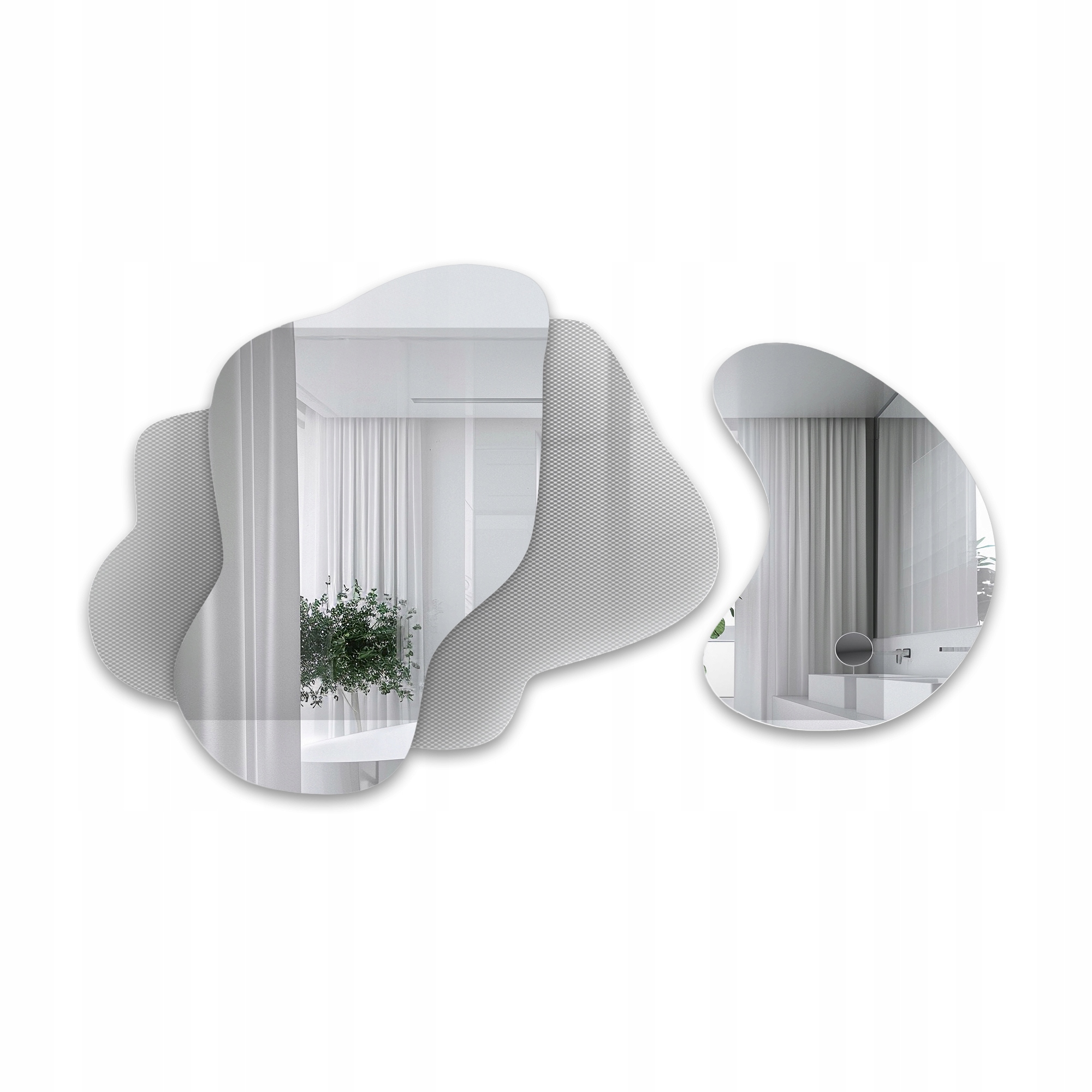 Dekorativní zrcadla Luxora Artivis na ornamentálním skle 180 x 105 cm