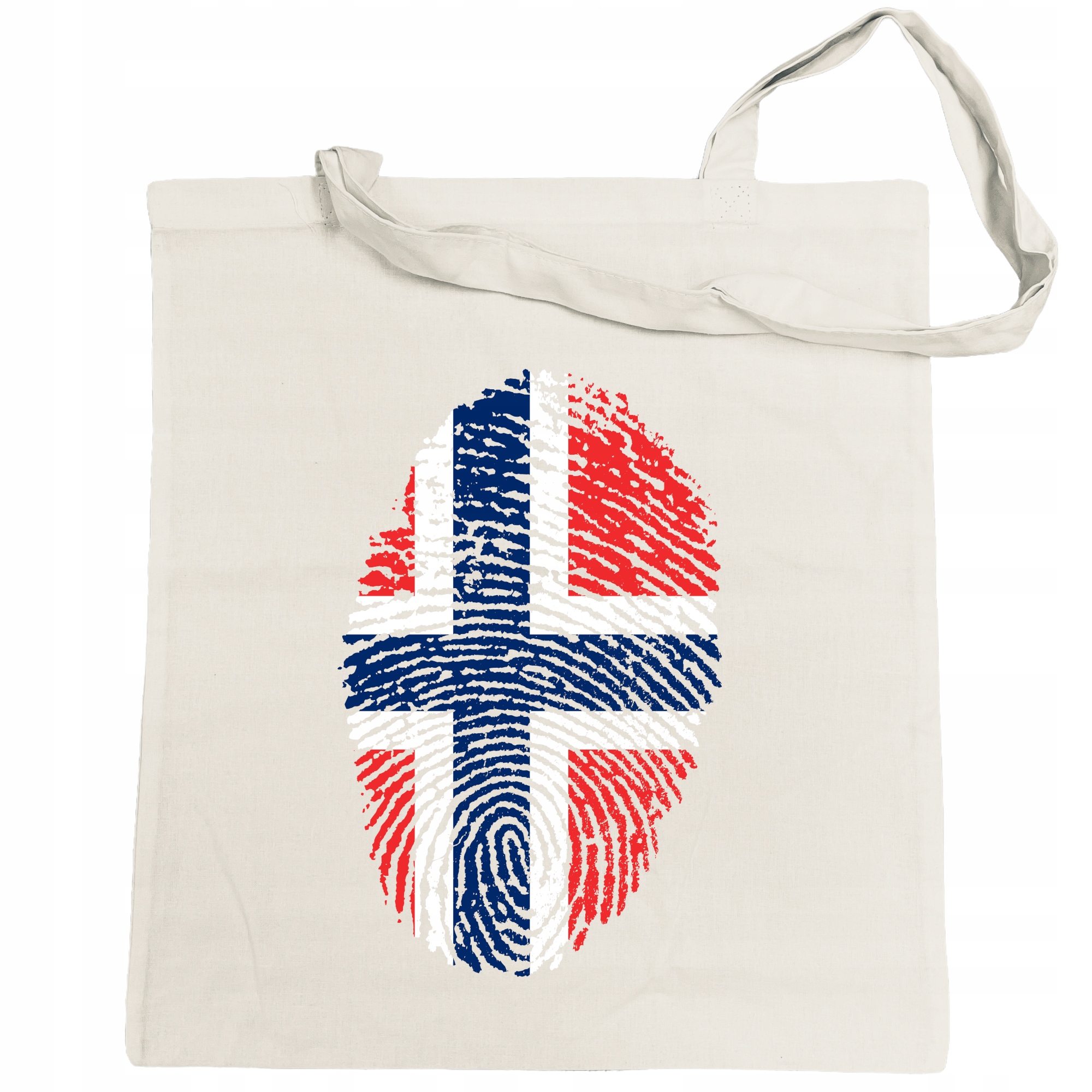 

Norwegia Flaga Odcisk Torba Zakupowa