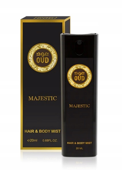 Oud Luxury Mlha Na Vlasy A Tělo Z Dubaju Majestic 20 ML
