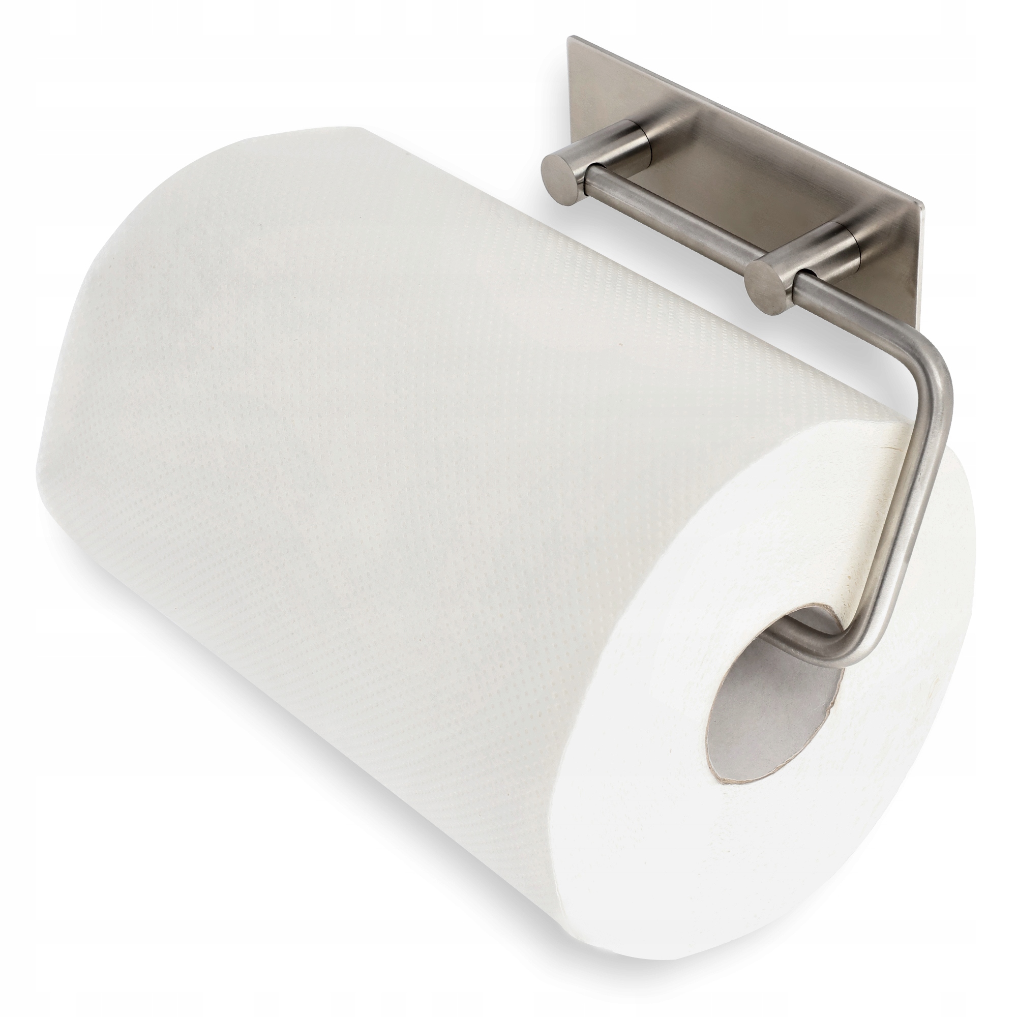 UCHWYT NA RĘCZNIK PAPIEROWY BEZ WIERCENIA STALOWY