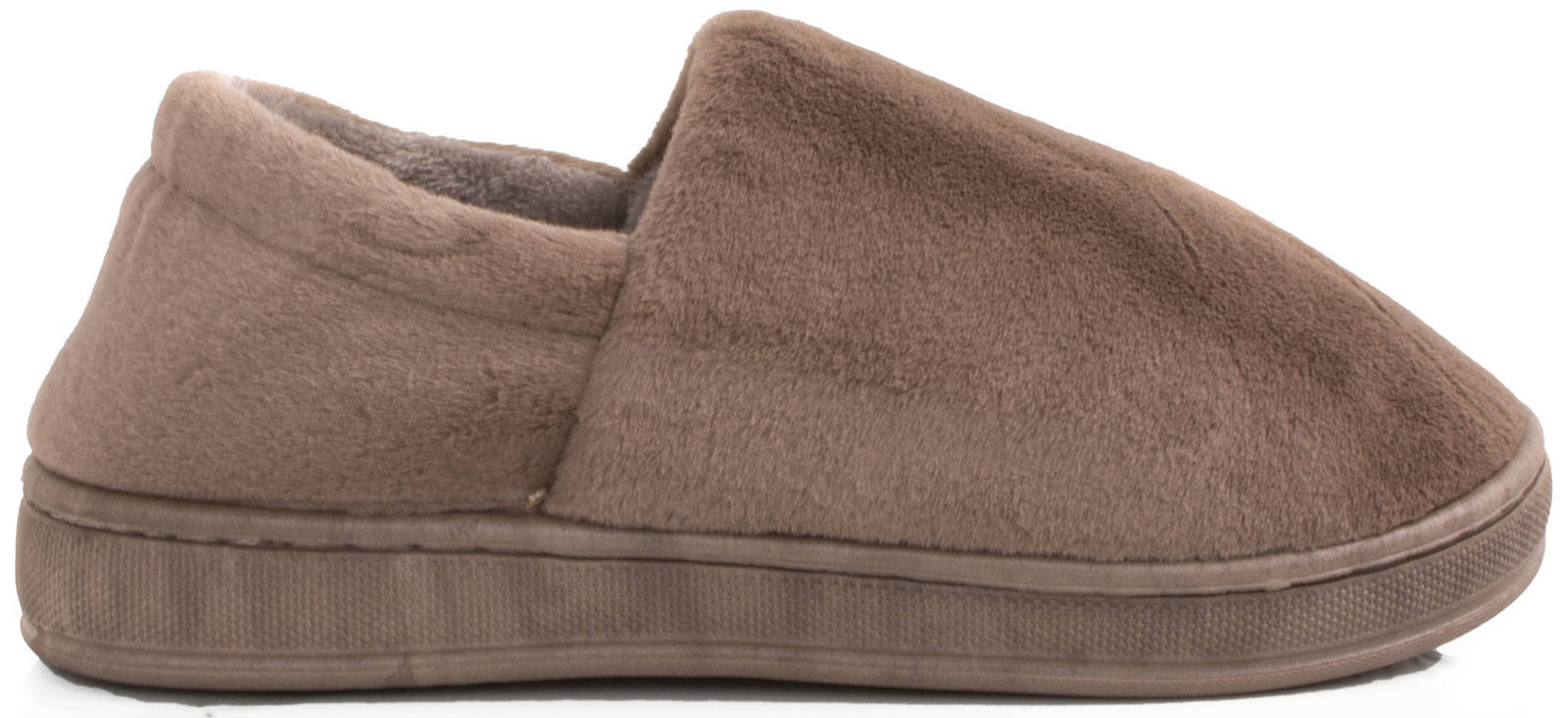 

5910 Brązowe Ocieplane Kapcie Klapki Domowe 40