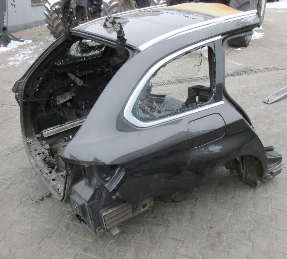 BMW 5 F11 2013 Lift PAS TYŁ PODŁOGA BŁOTNIKI KOMBI KPL