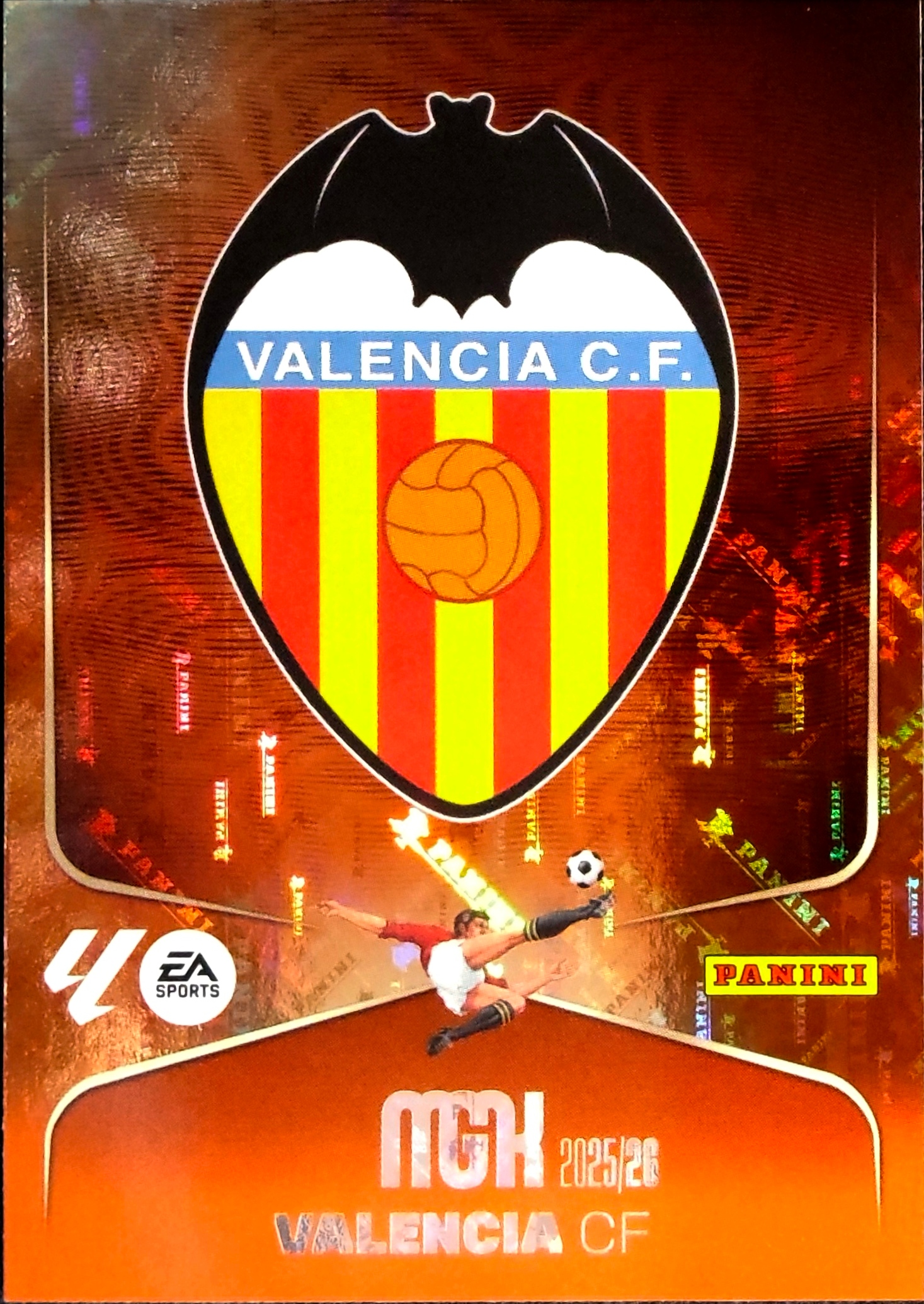 Panini Megacracks 2025-2026 Logo 343 Escudo Valencia