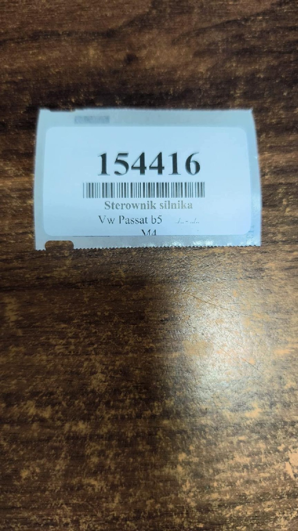VW PASSAT B5 Centralina Motore 0281010943