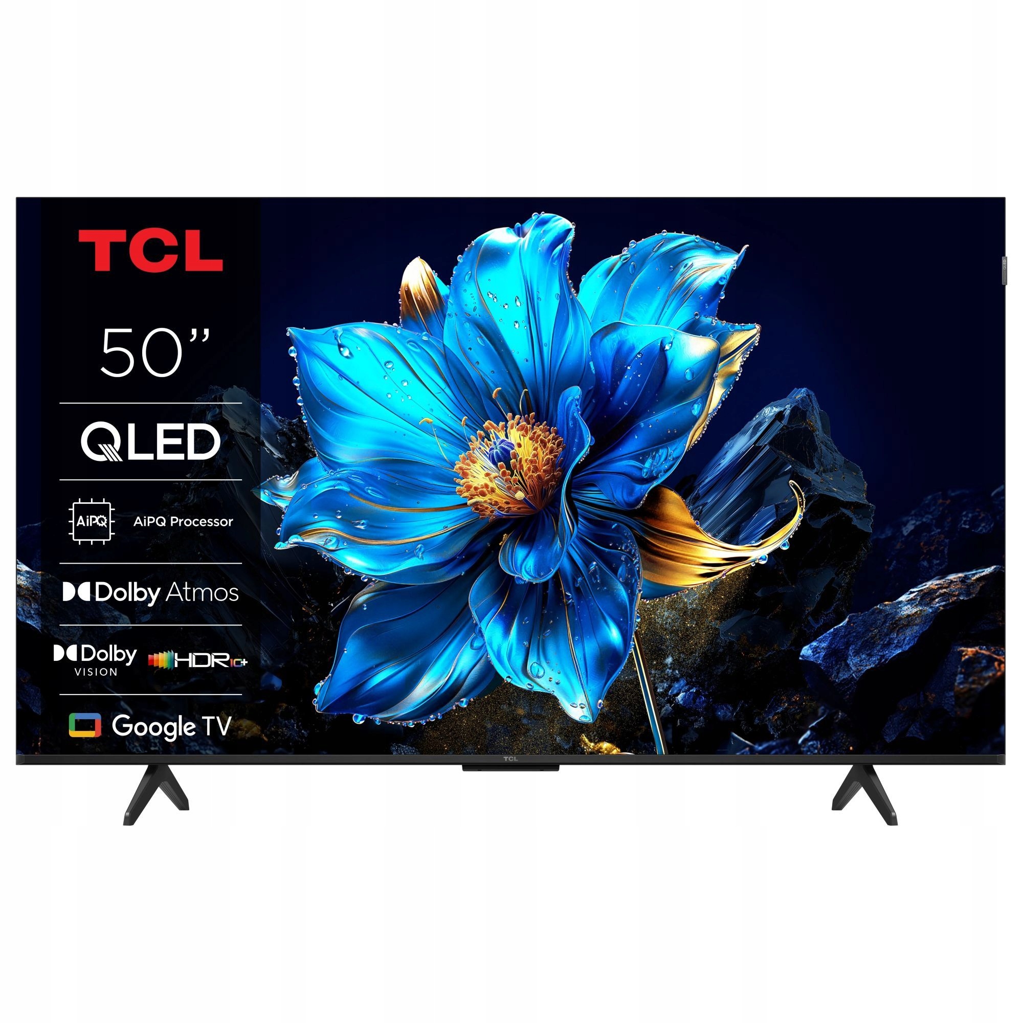 Televízor Tcl 50P7K 50' Qled 4K Uhd Hd SmartTV GoogleTV Bluetooth