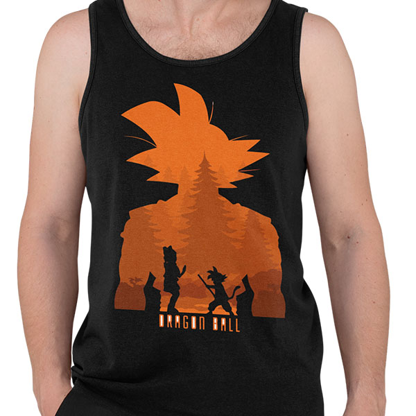 TANK TOP DRAGONBALL GOKU Y BULMA