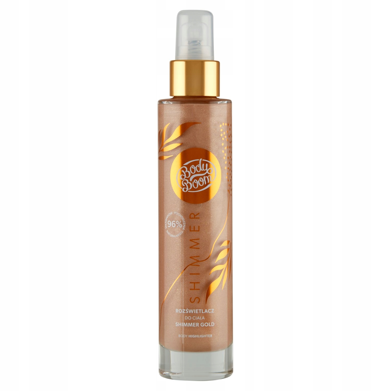 

Bodyboom Rozświetlacz Do Ciała Shimmer Gold 100ml