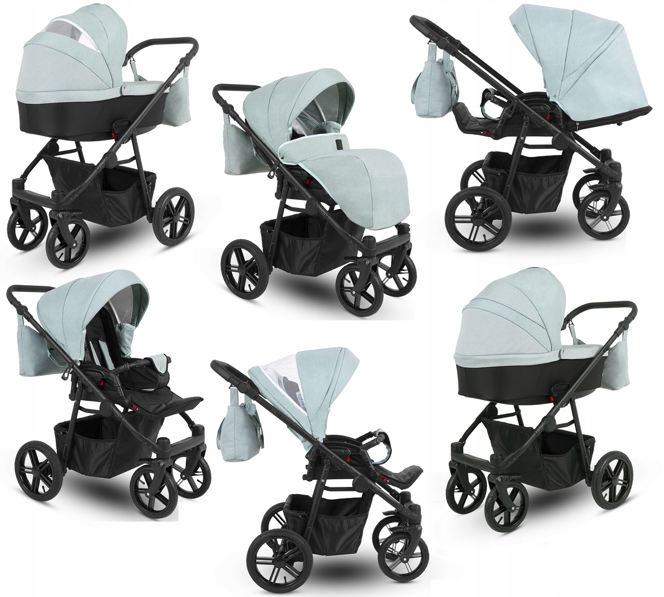 CAMARELO PICCO WÓZEK 2w1 KOLORY PC 09 Model PICCO