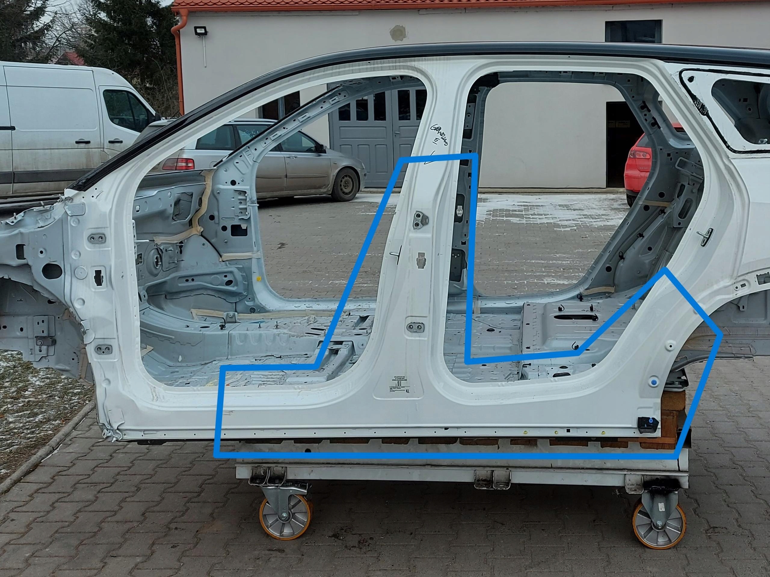 OPEL Grandland II 2024+ threshold pillar left EWPB