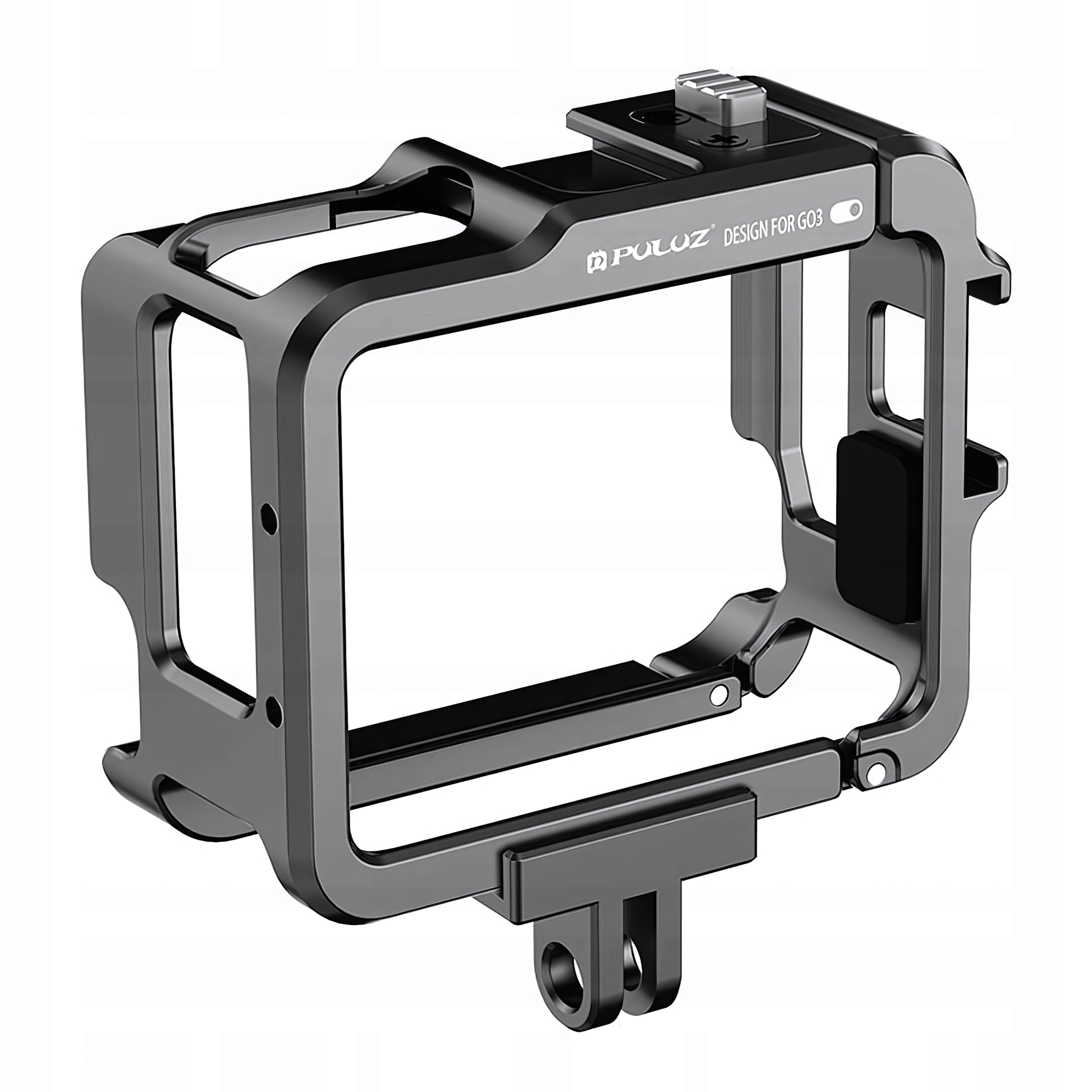 Puluz Robustní kovová hliníková krytka Pouzdro pro kameru Insta360 Go 3