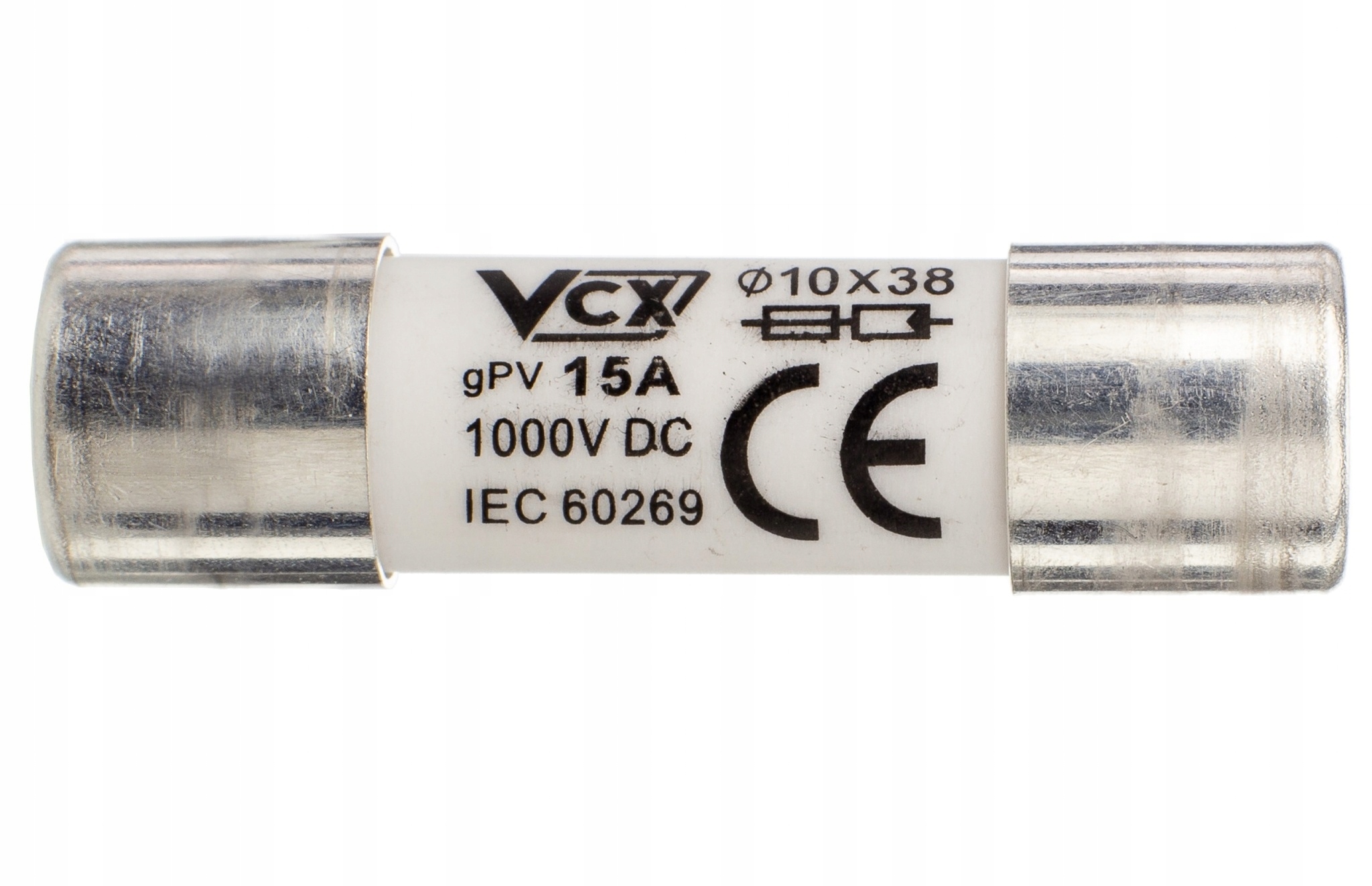 

Wkładka Topikowa Solarna Gpv 10x38 15A 1000V DC