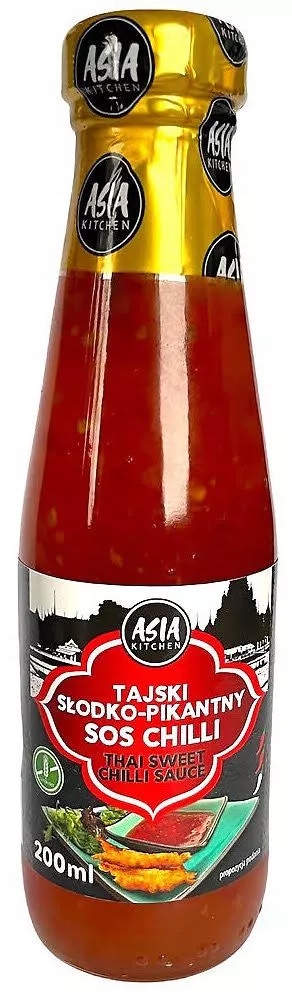 

Słodko-pikantny sos chilli 200ml Asia Kitchen