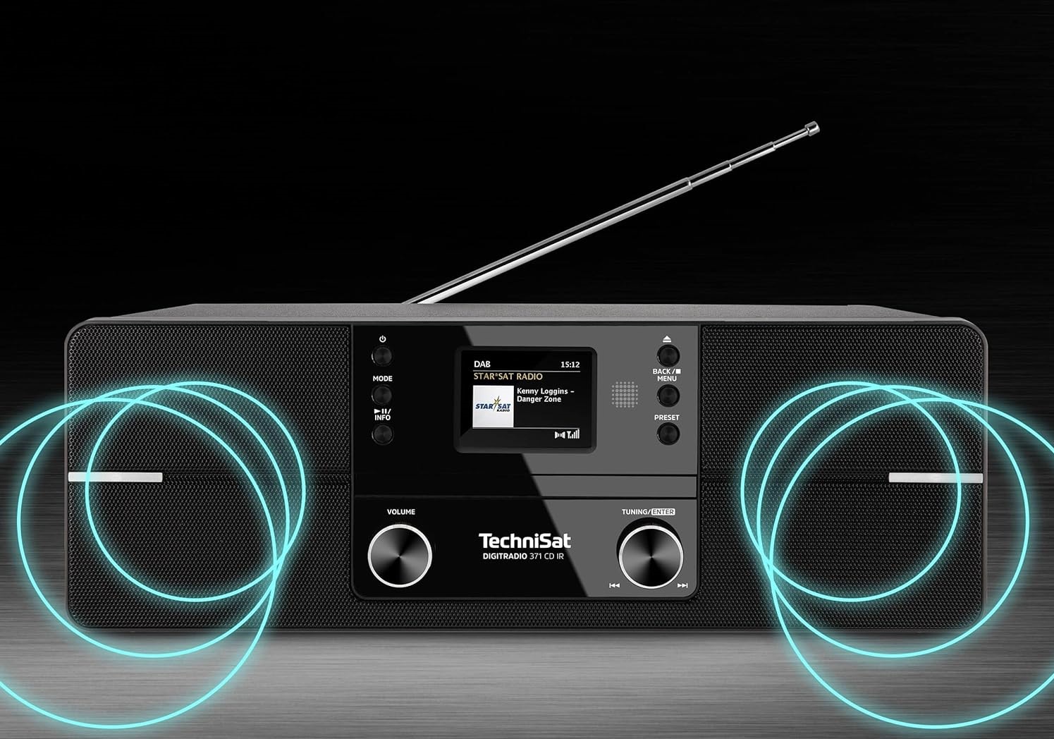 Radio sieciowe DAB+, FM TechniSat DigitRadio 371 CD Bluetooth Marka TechniSat