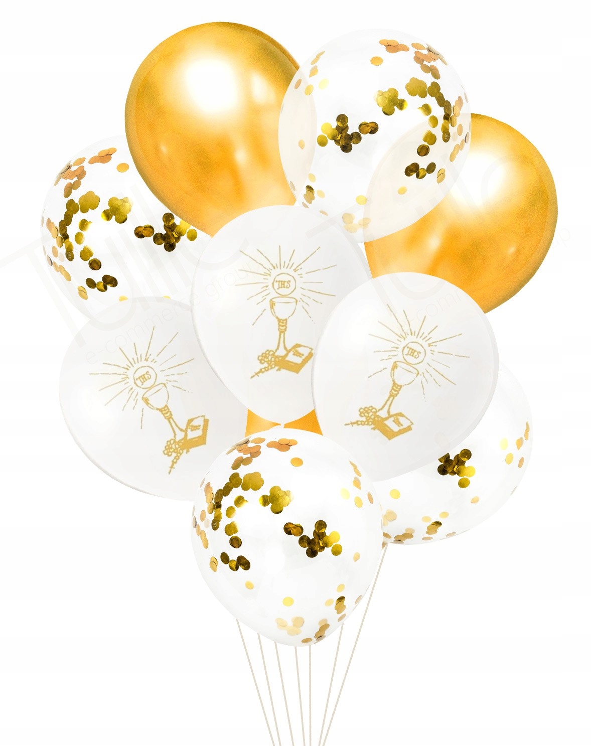 

Ihs Bukiet Balony na Komunię Konfetti 10szt