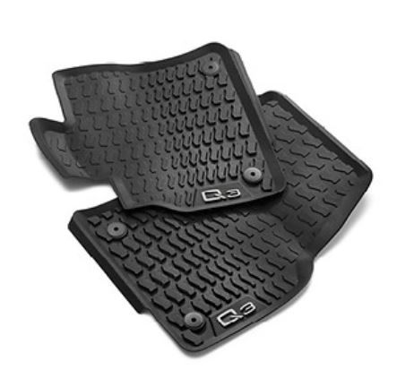 Dywaniki gumowe Przód Audi Q3 Oe 83B061501041 Nowe,oryginalne