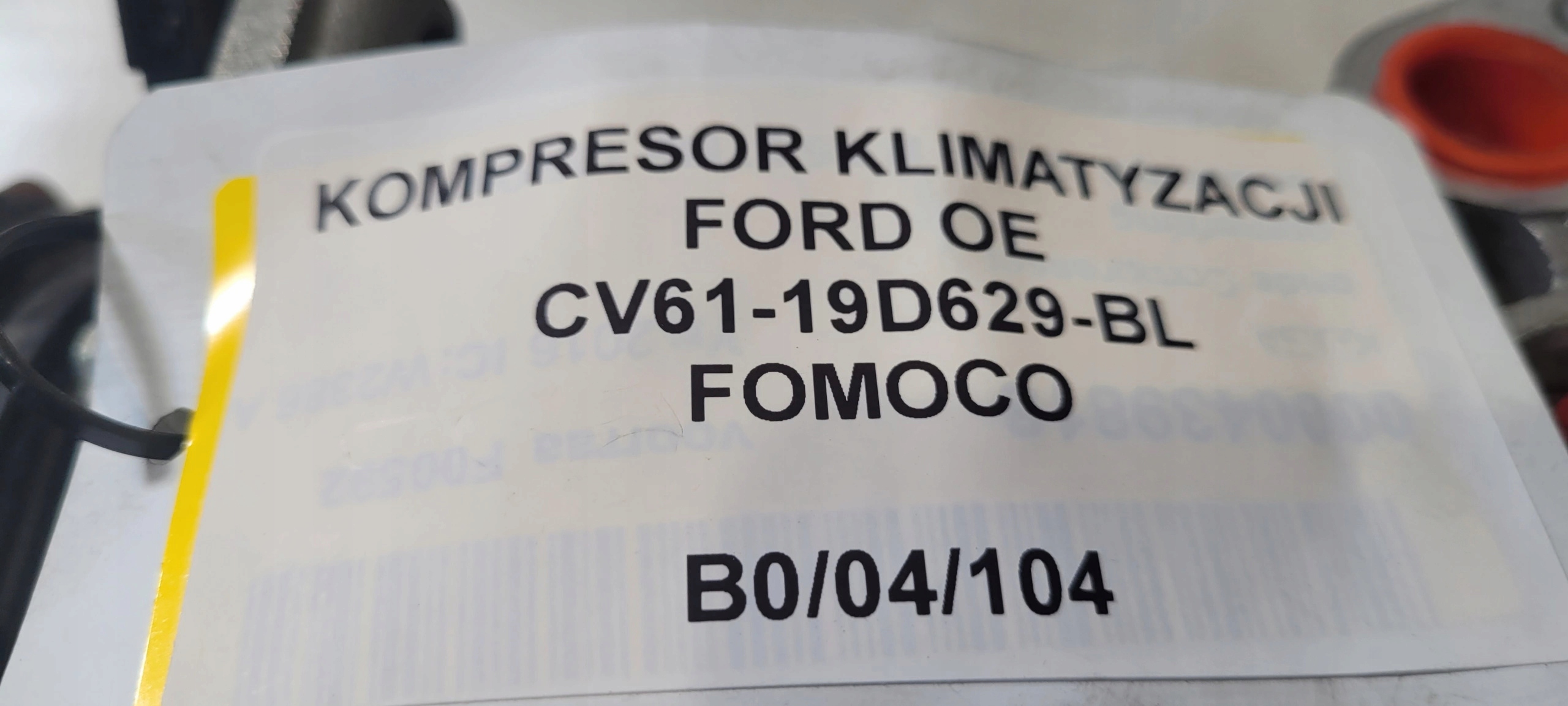 KOMPRESOR klimaanlage FORD CV61-19D629-BL