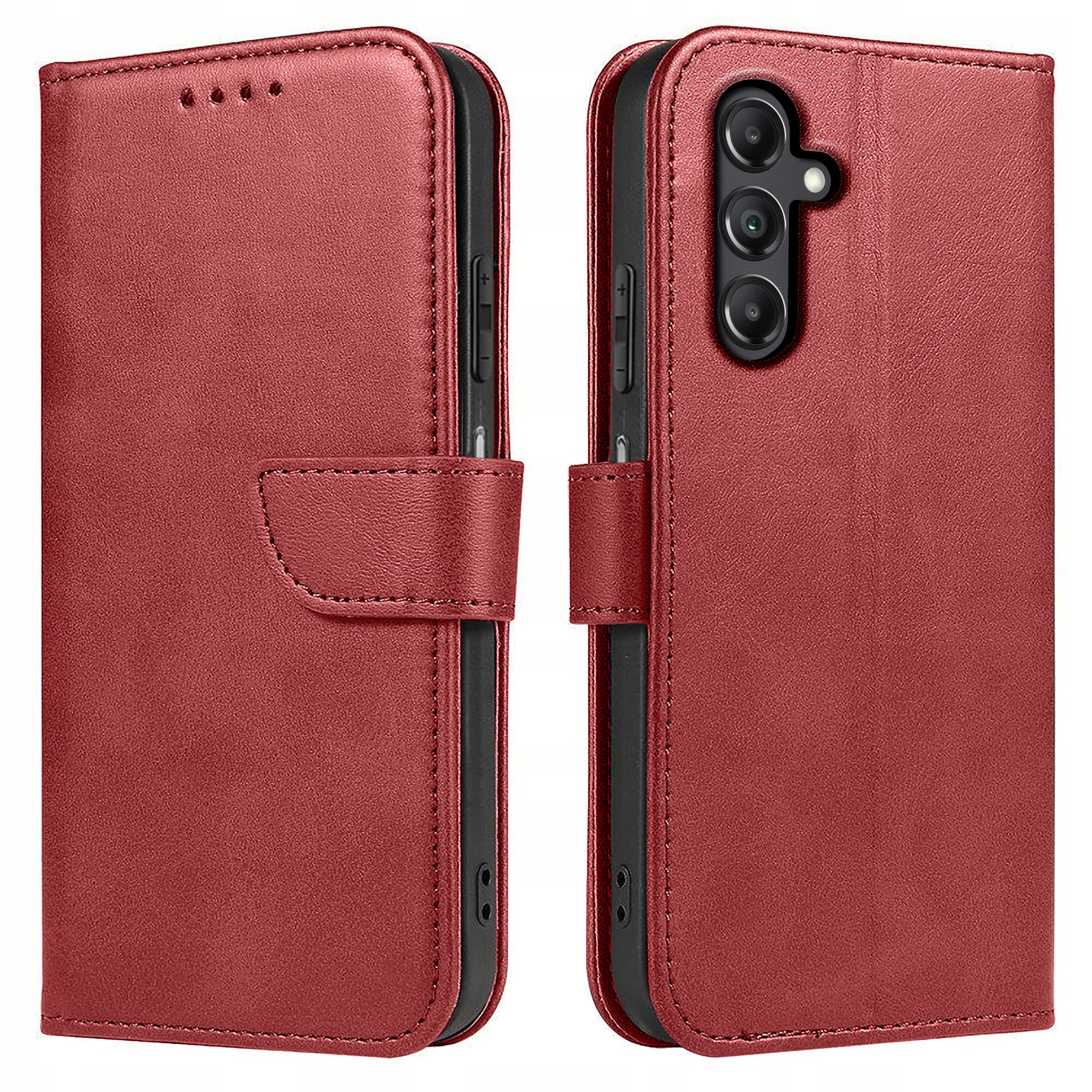 Etui do Samsung Galaxy A15 4G A15 5G Skórzane Portfel Skin Case Szkło