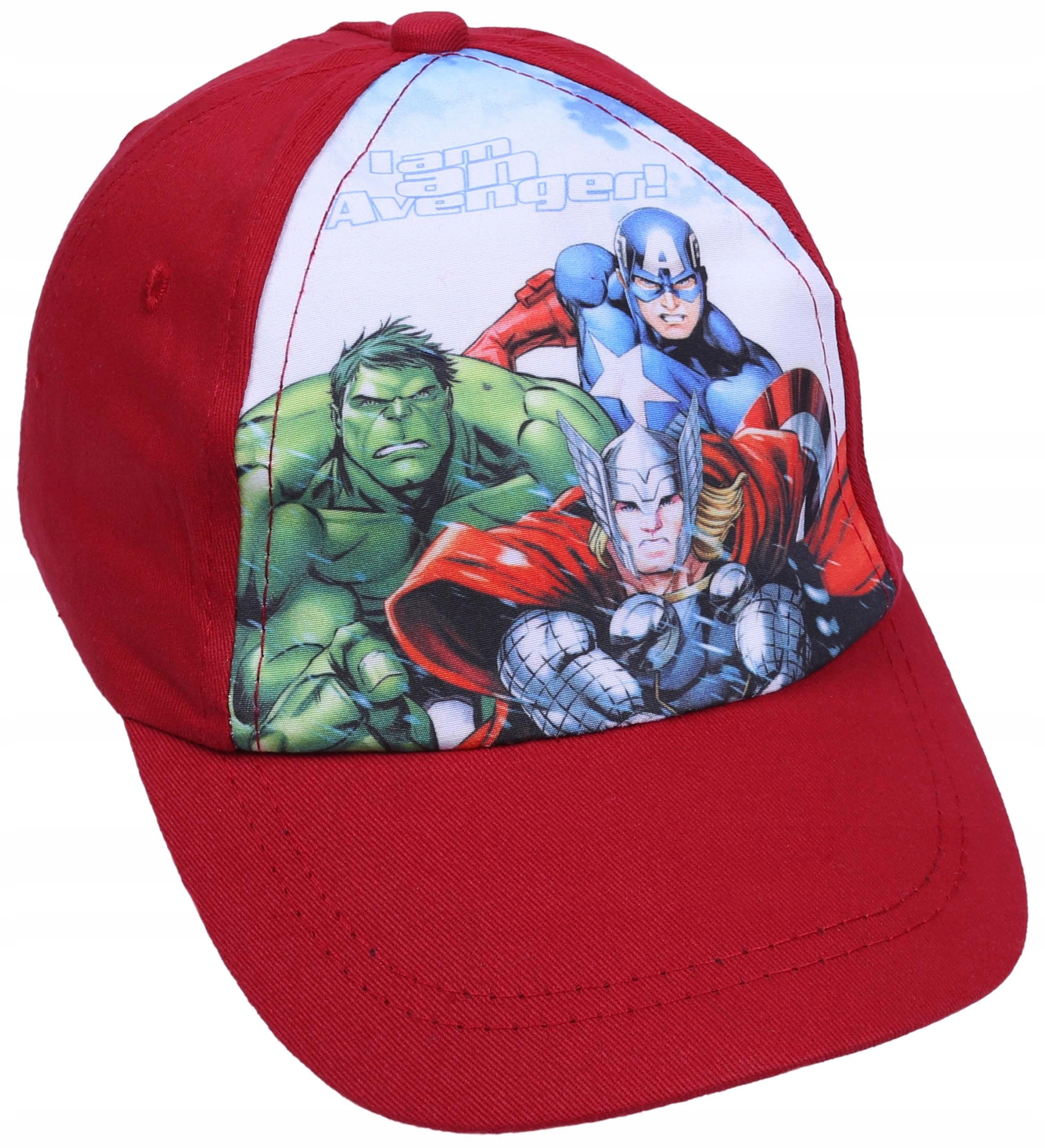 

Czerwona czapka z daszkiem Avengers Marvel