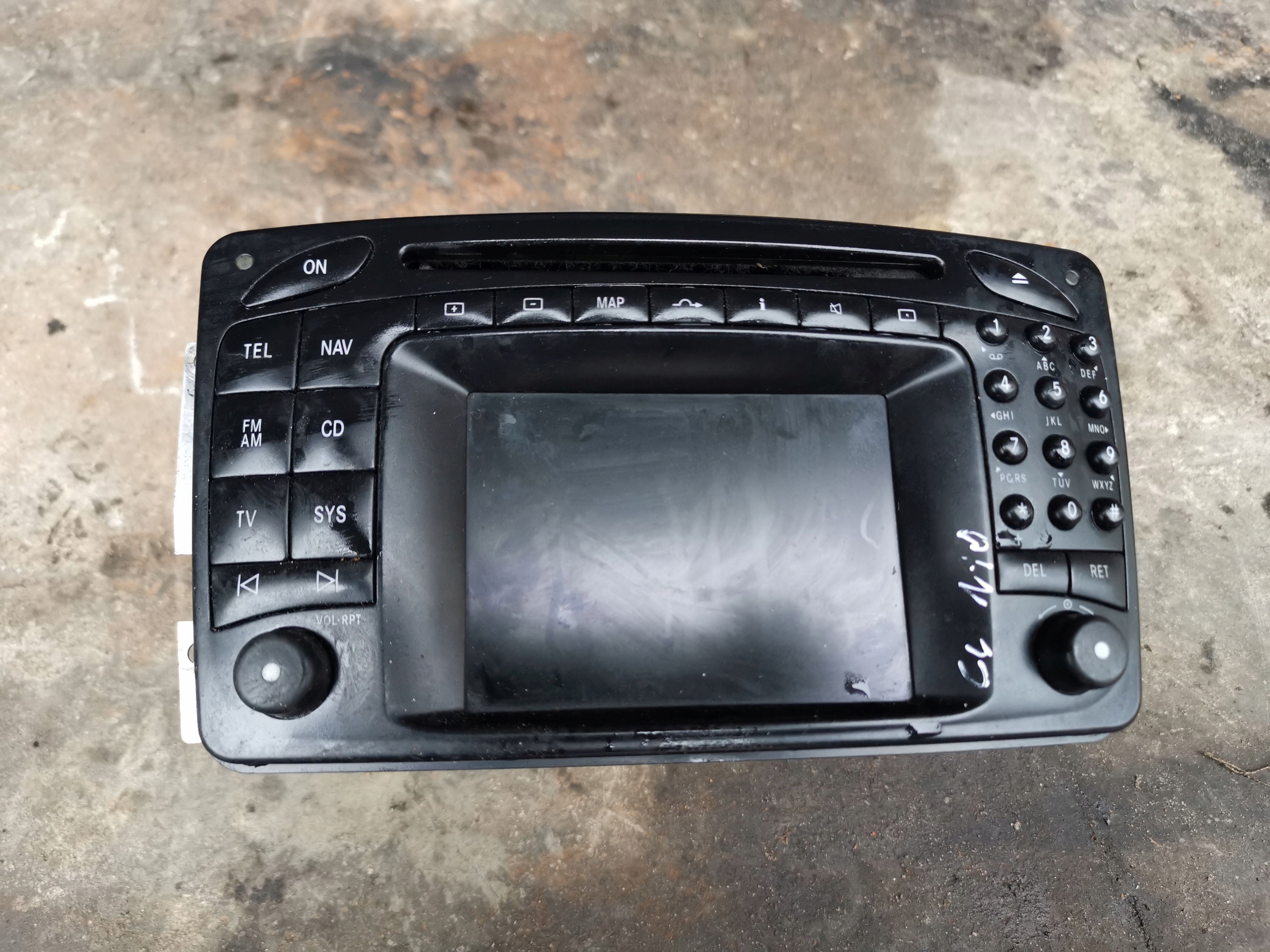 Radio2038209189 - Радио навигация A2038209189 MERCEDES W203 CLK W209