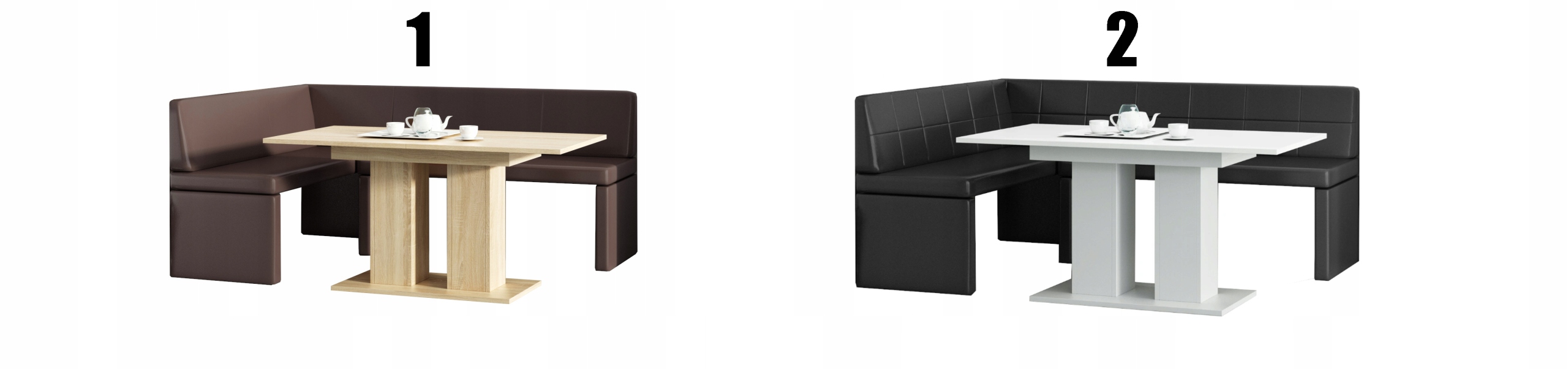 Narożnik kuchenny DUŻY OLGA Liczba krzeseł w zestawie brak