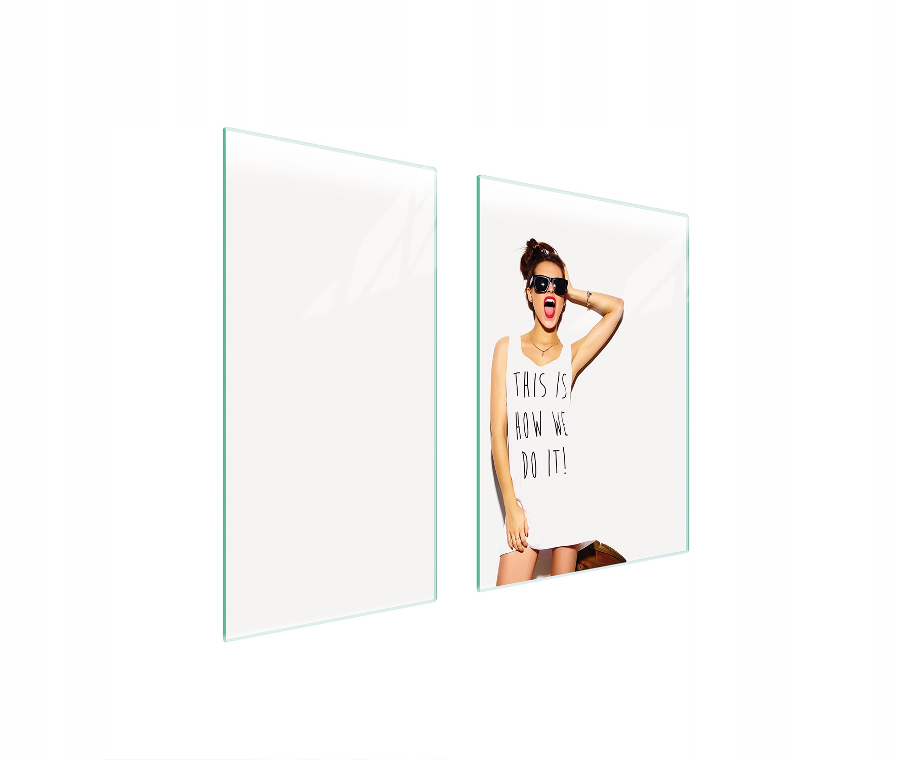 Ochranná Skleněná Deska 75x52 Žena Tvrzené Sklo