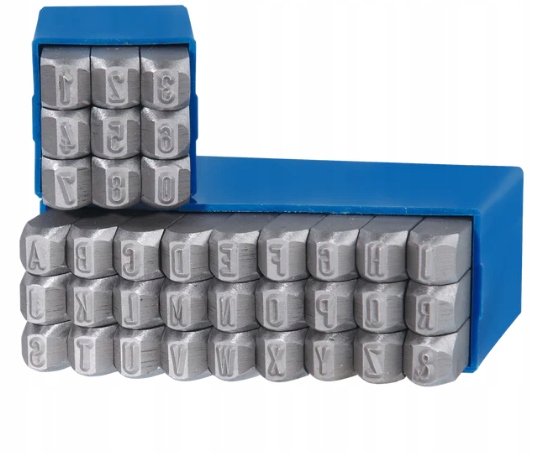 GRAVUREM набор штампов номера и буквы