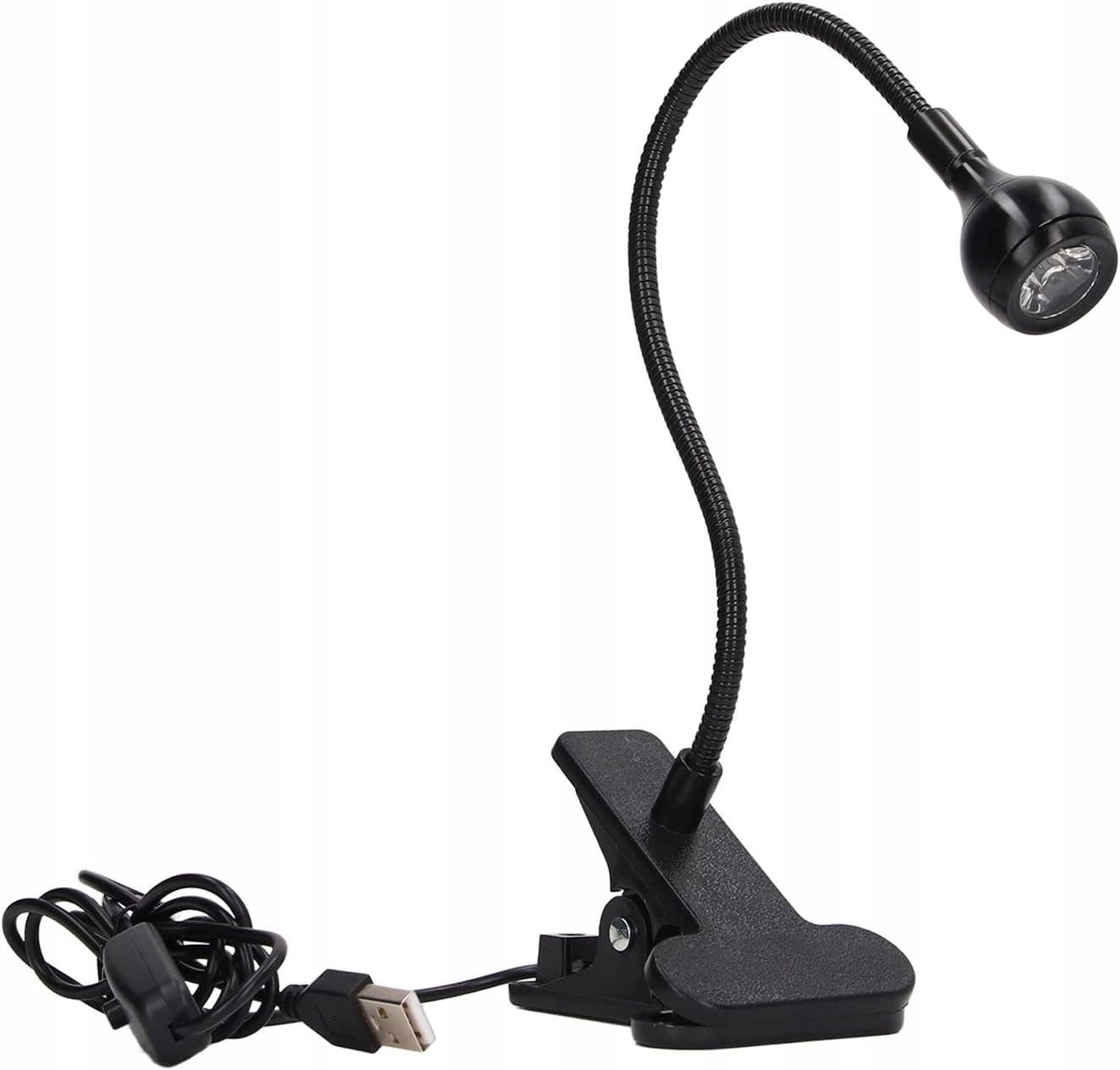 LAPKA UV USB NA GĘSIEJ SZYJI CLIP SOLIDAN