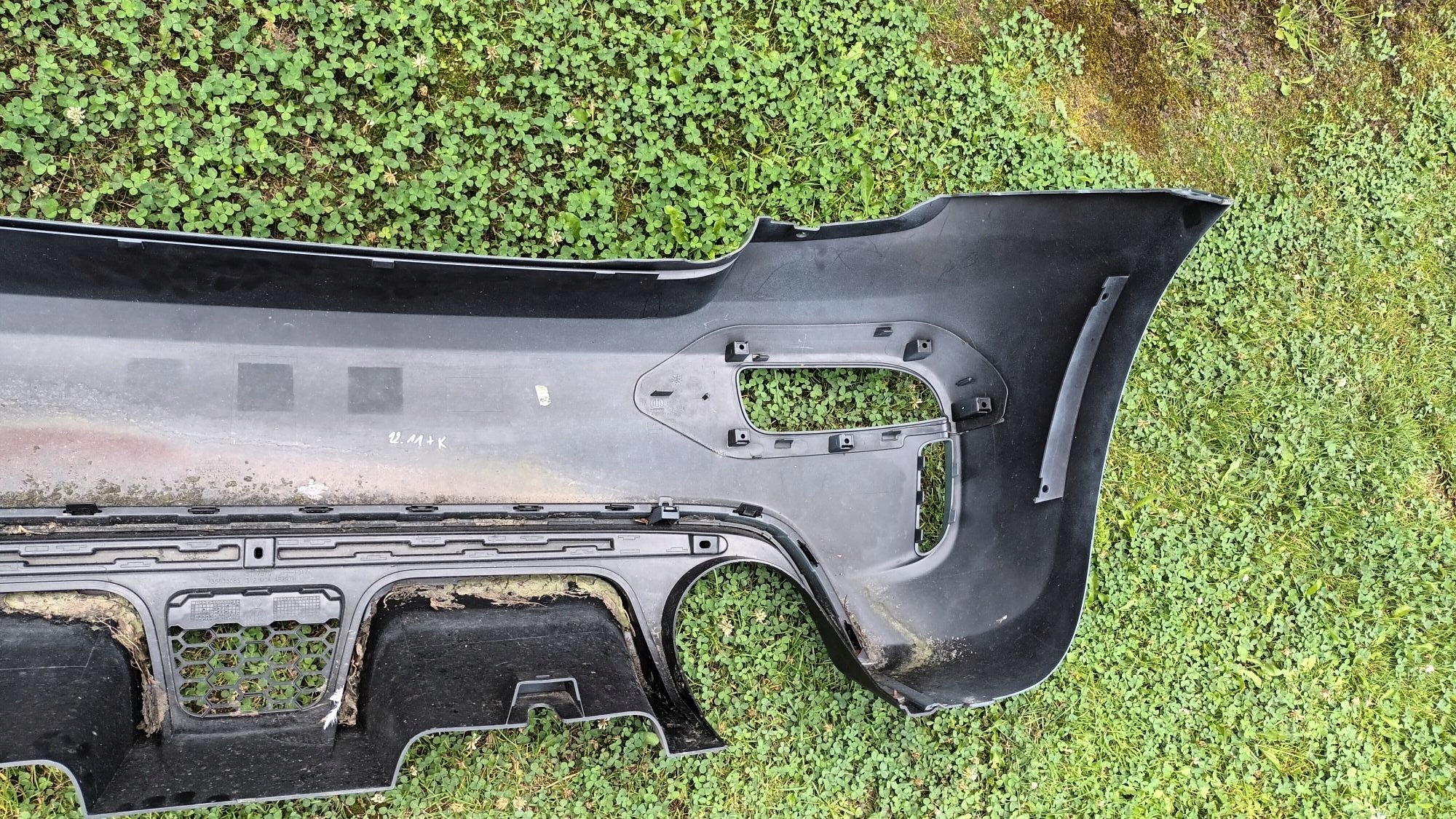bumper rear FIAT 500 LIFT ABARTH 2015R->