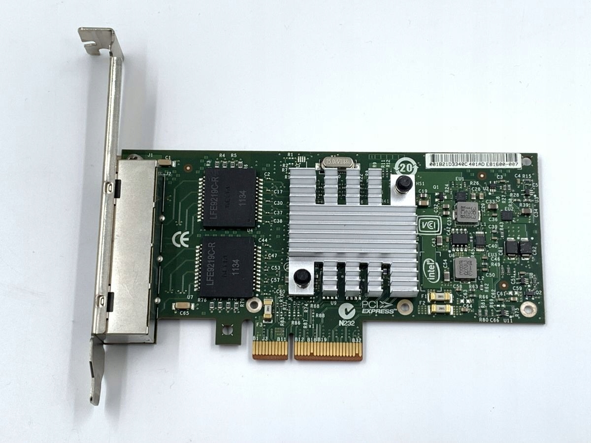 Intel IBM I340-T4 49Y4242 4x1Gb RJ45 PCI-E x4 Quad Port Karta Sieciowa Serw