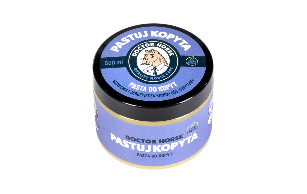 Doctor Horse Pastuj Kopyta pasta z gąbką 500ml