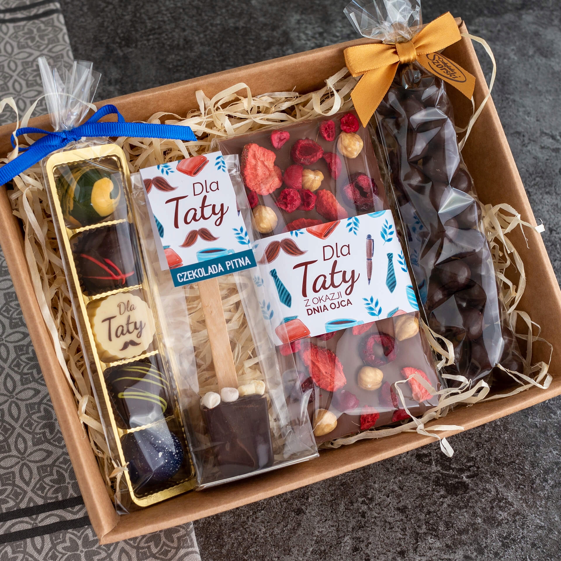 Zestaw słodkości na Dzień Ojca