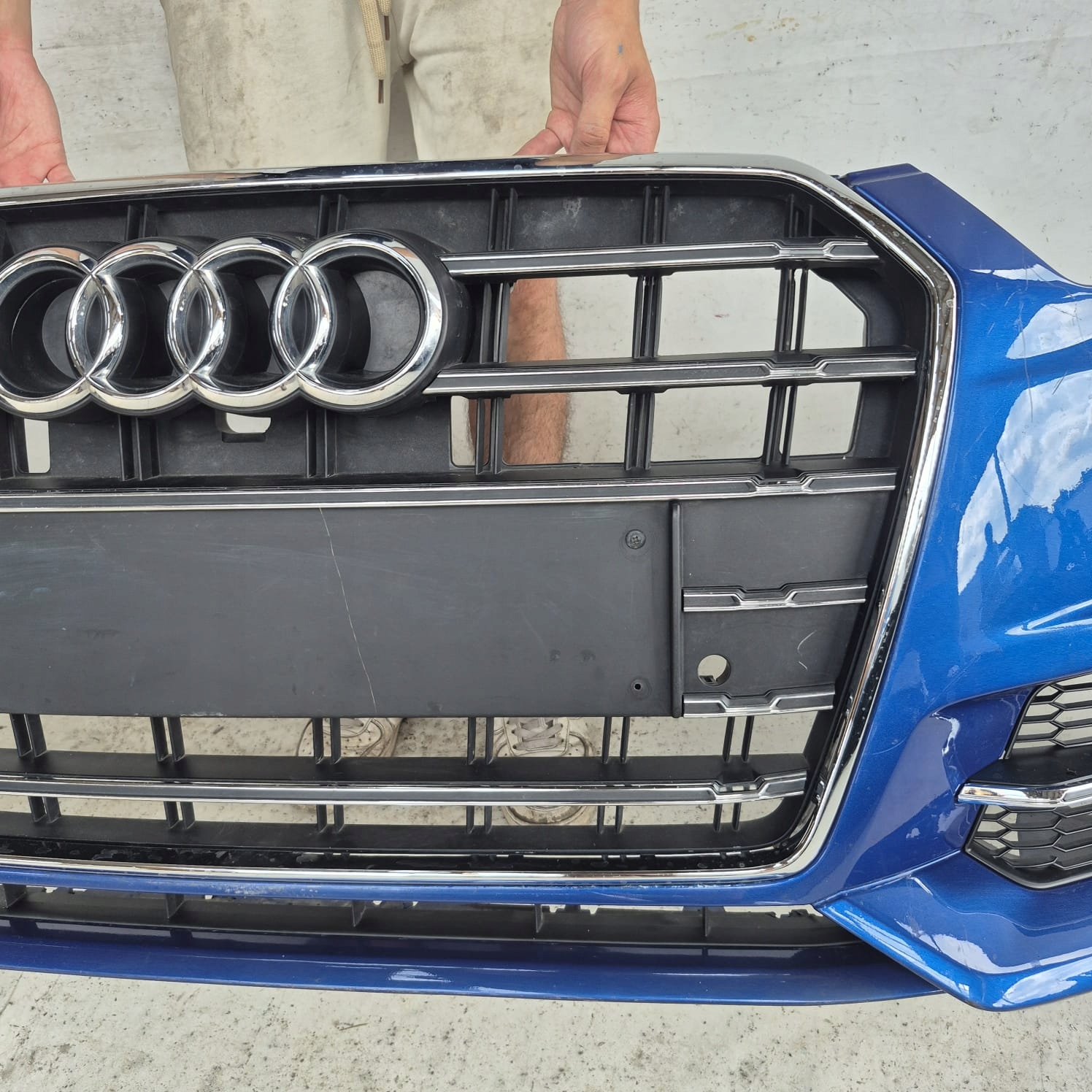 AUDI S6 C7 4G LIFT 14- bumper front front SPR 4PDC