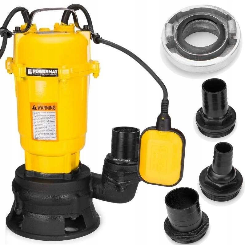 Ponorné Čerpadlo S Drvičom Powermat 750W