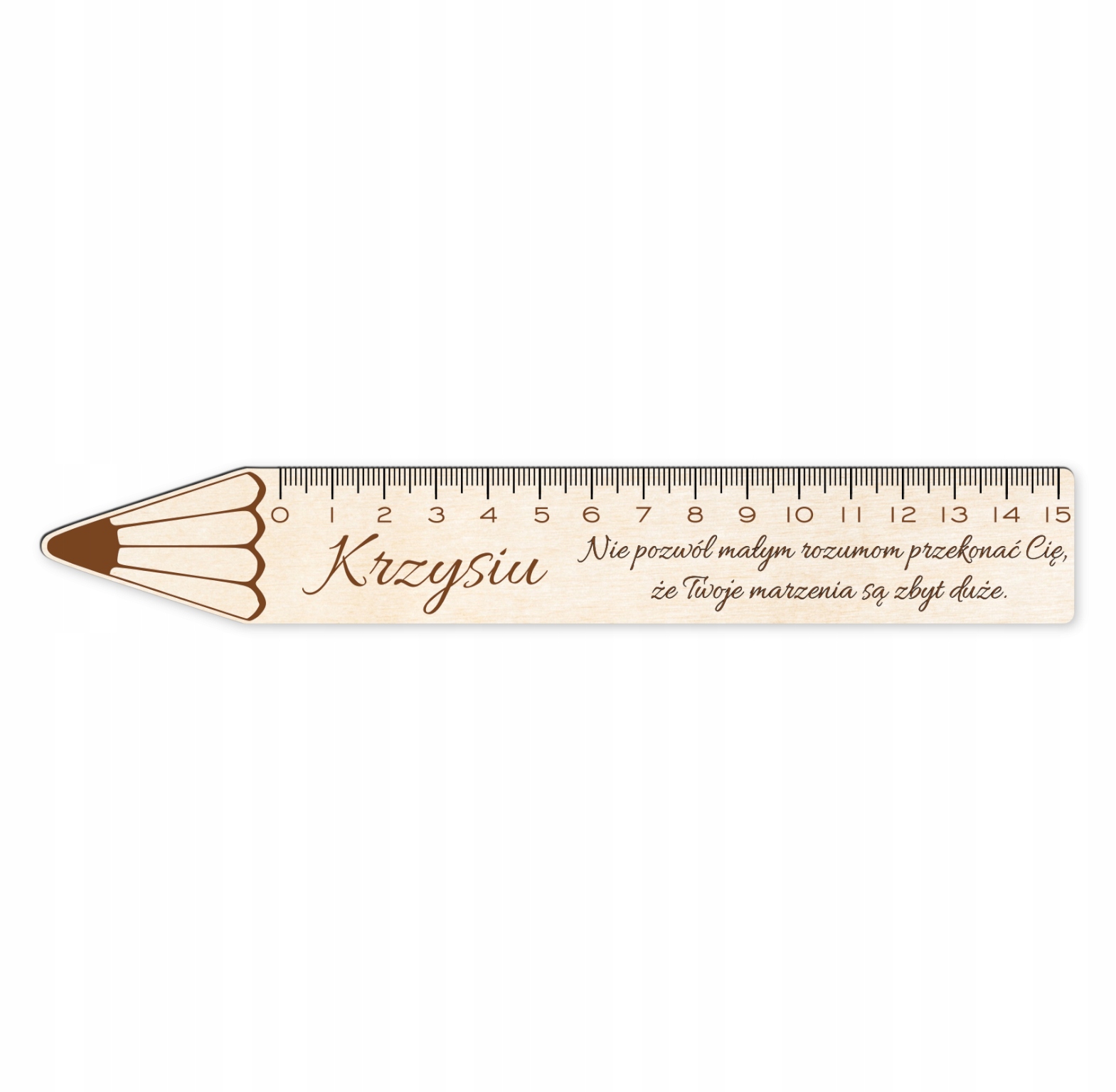 LINIJKA NA ZAKOŃCZNIE ROKU SZKOLNEGO DLA UCZNIA