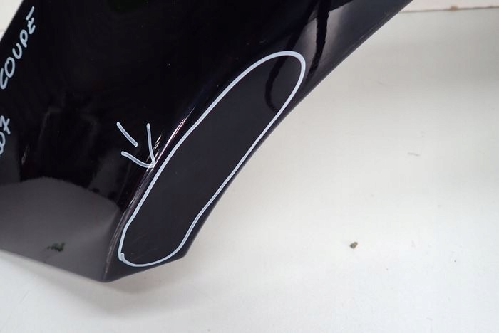 MERCEDES W207 207 E-KLASA COUPE fender left front front