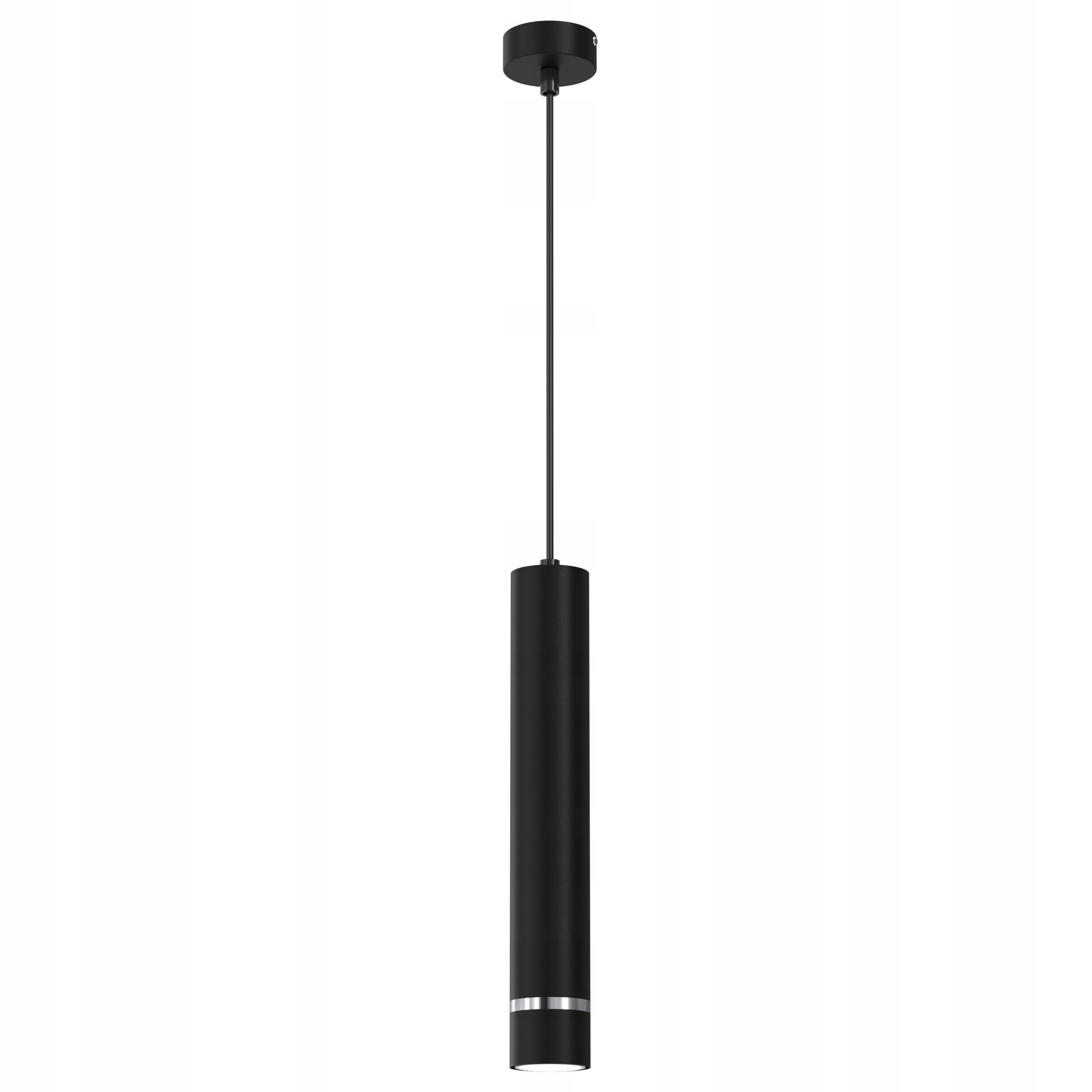 

Lampa Wisząca Zwis Tuba Led Pojedyncza Metal GU10