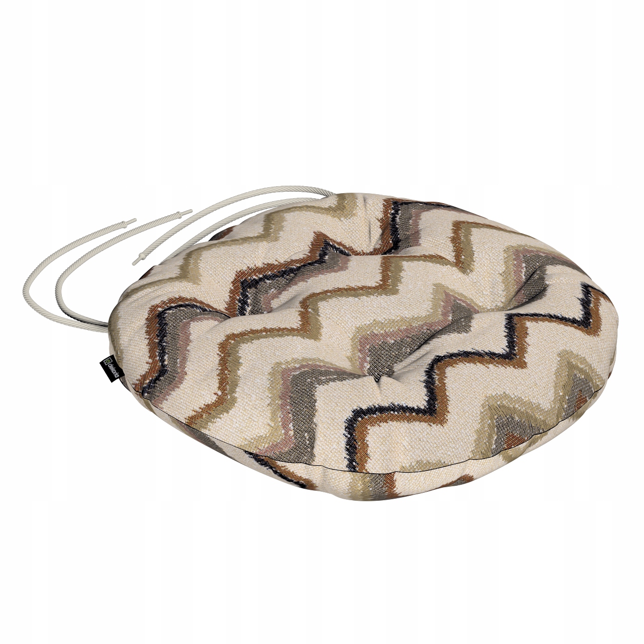 Polštář na židli Adam 40x8 béžovo-olivový