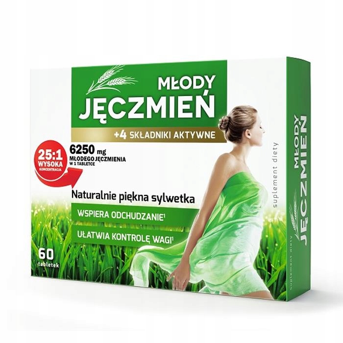 MŁODY JĘCZMIEŃ 60 TABLETEK COLFARM