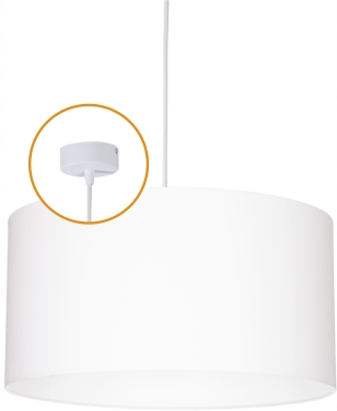 

Lampa wisząca sufitowa Abażur Żyrandol Led