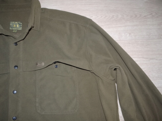 FAJNA KOSZULA POLAROWA - ELCH Odcień khaki