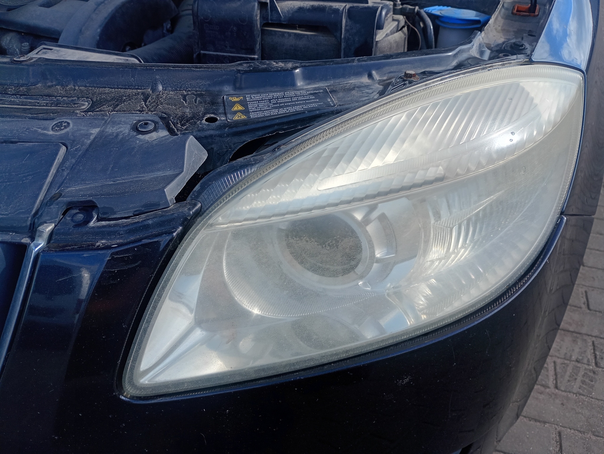 REFLEKTOR left light left front front lens Skoda Roomster FL 06-15