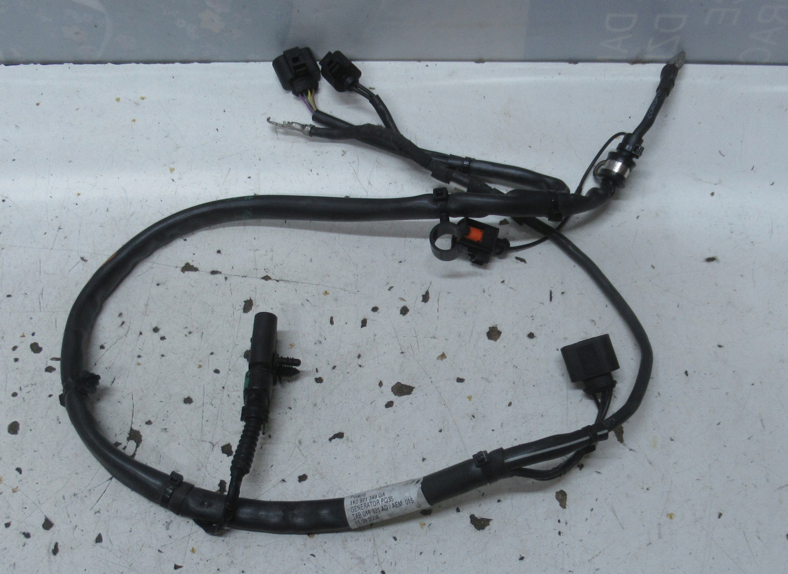 VW GOLF VI 1.6 TDI bundle alternator 1K0971349GA
