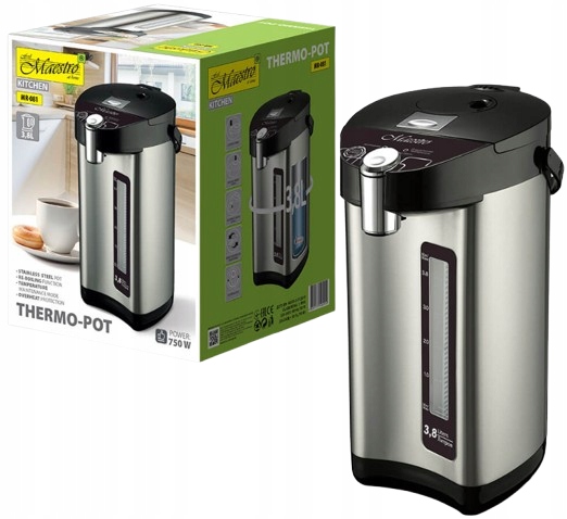 Termos warnik MR081 podgrzewacz wody napojów 4,5l