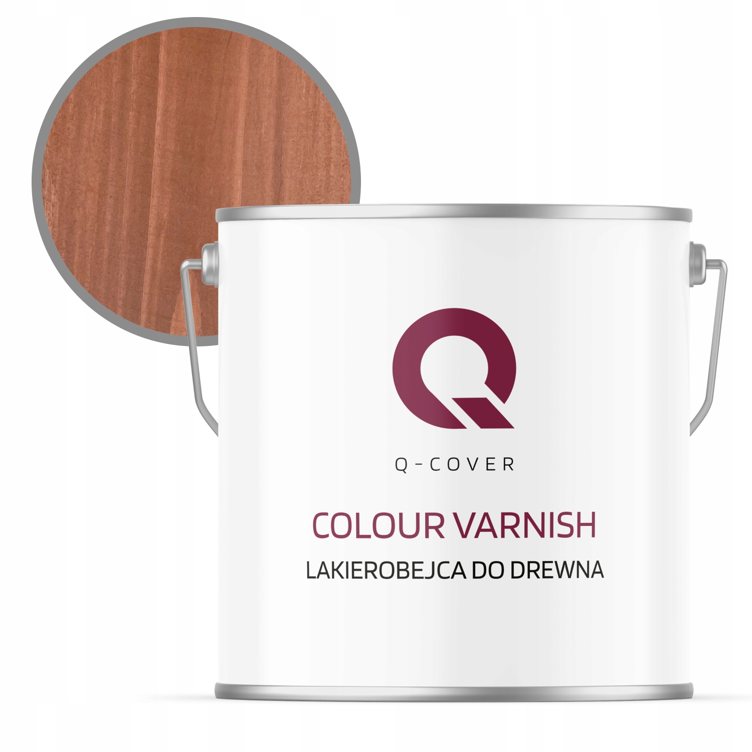 Rychleschnoucí lakovací nátěr na dřevo a ochranný nábytek 5 L Barva Ořech Satén