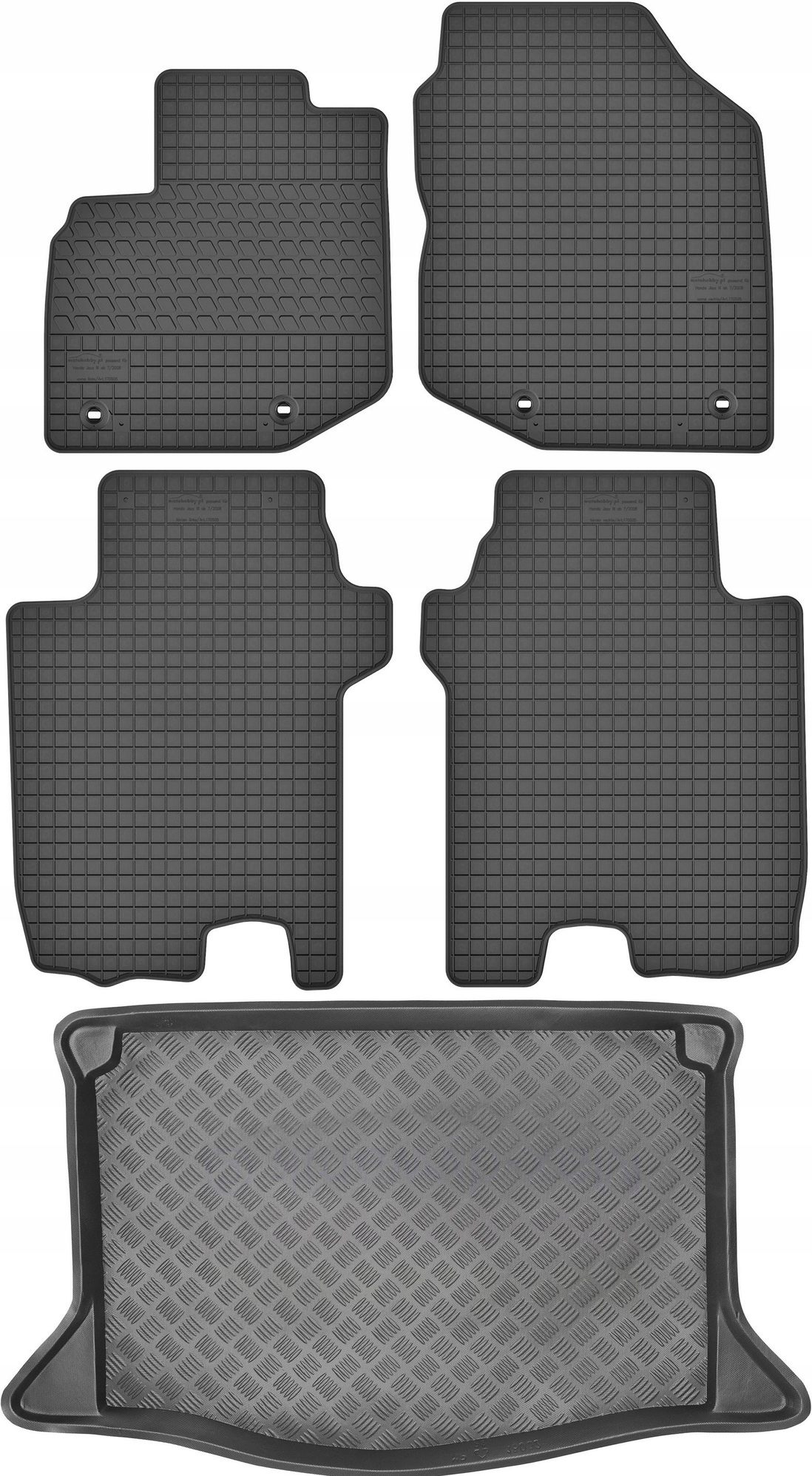 

Honda Jazz II Hatchback 2008-2015 Dywaniki + mata