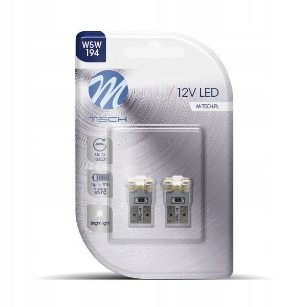 

Dioda Led W5W 4xSMD2835 biała 2x M-tech Osram