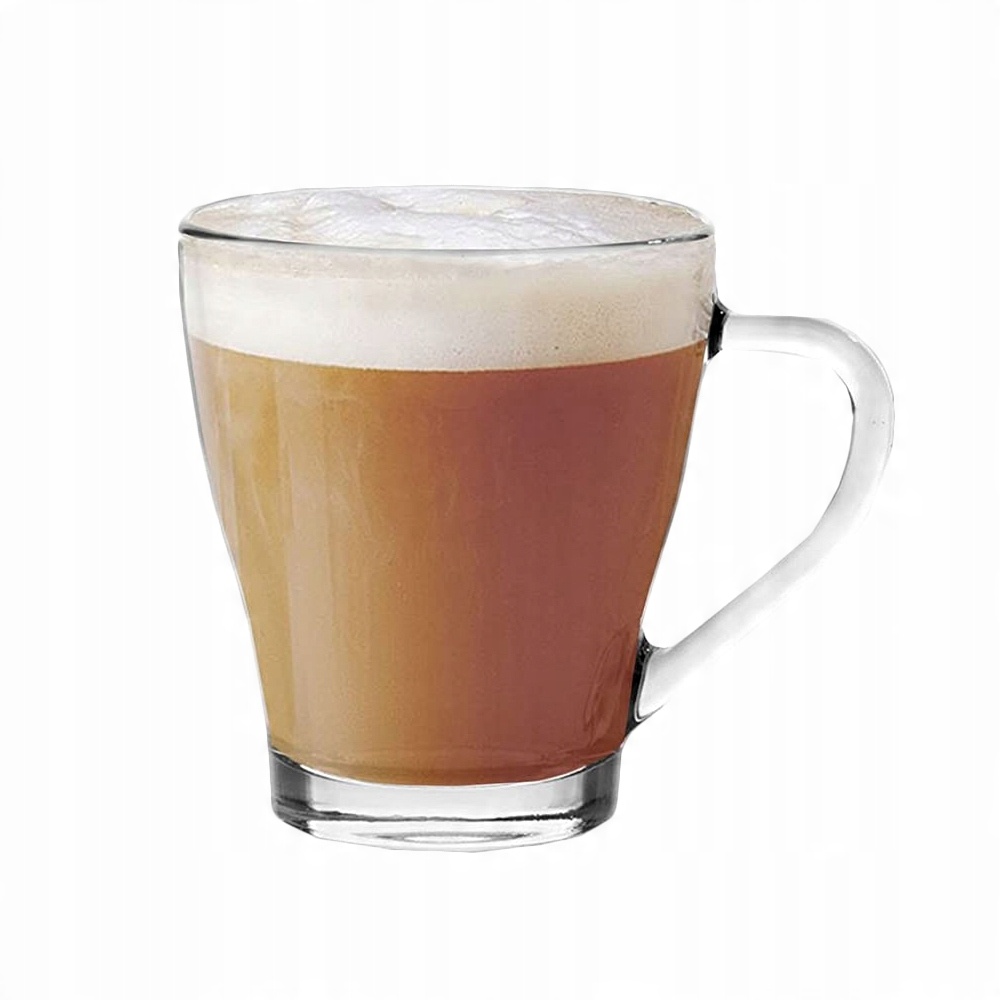 

Kubek Szklany szklanka z uchem Roma 270 ml 1szt