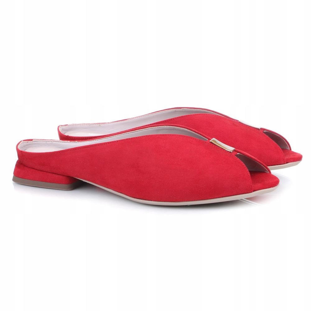 Klapki damskie Comart 2C3457 czerwone Włoskie R.38