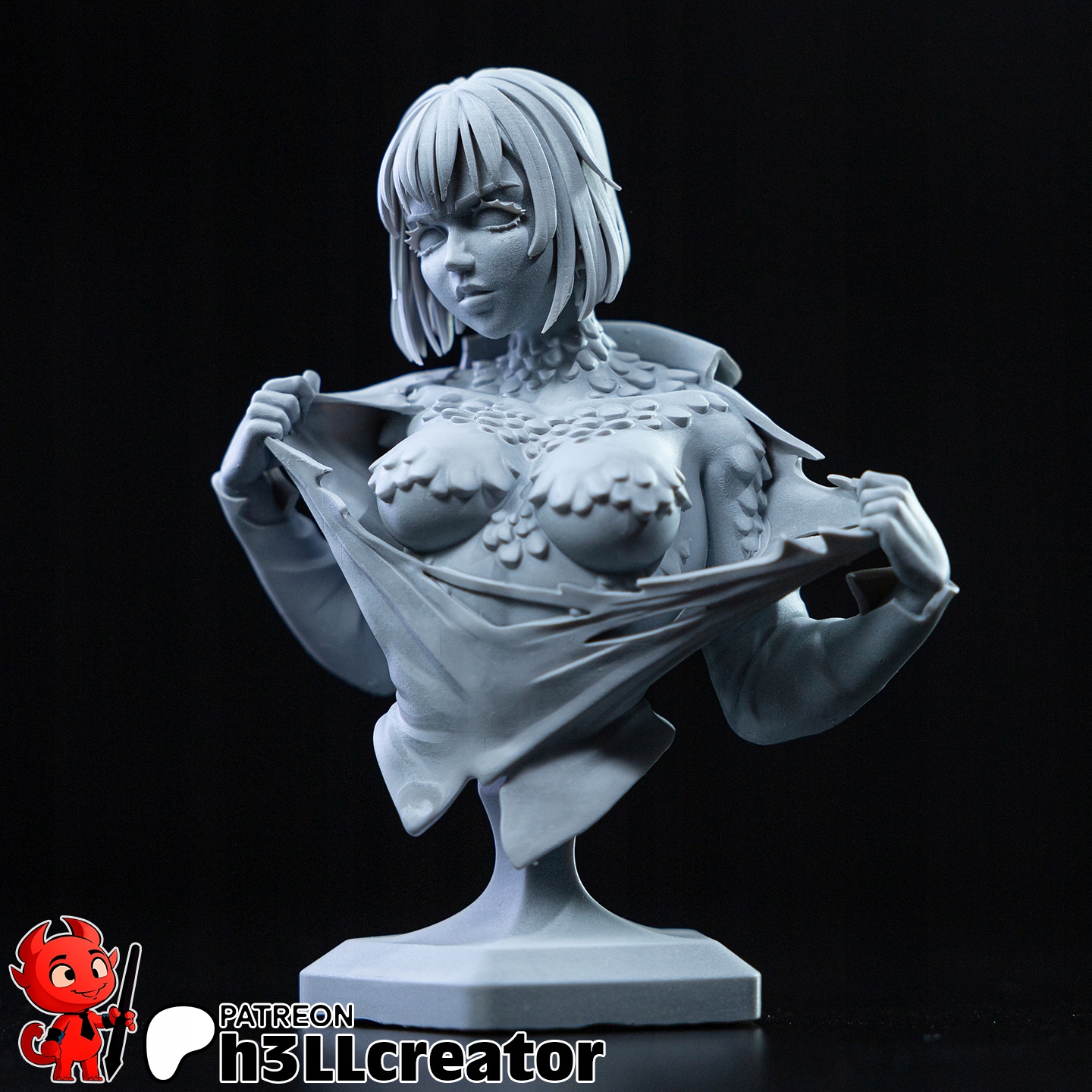 Figurka Falin Touden Delicious in Dungeon Busta h3LL creator 3D tisk 12