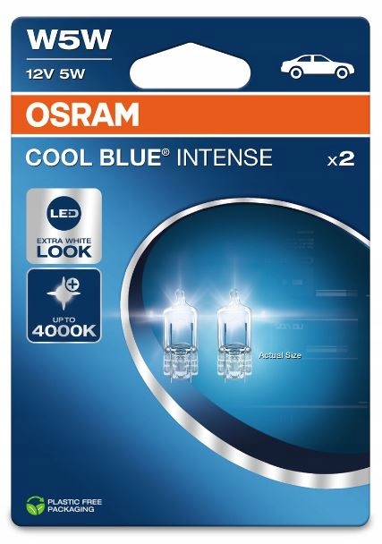 Żarówki Osram W5W Cool Blue Intense 12V 2SZT